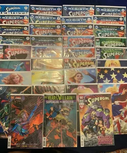 Supergirl Rebirth Issues 1-39  MISSING 6,14,37,38