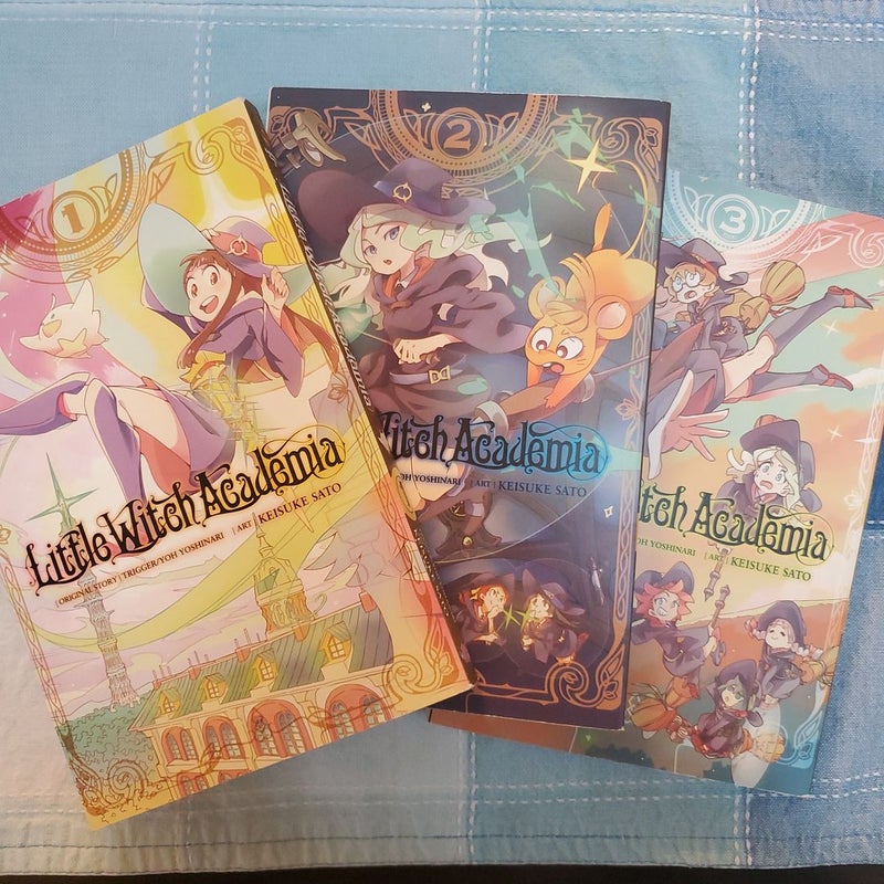 Little Witch Academia Vol. 1-3 (manga)