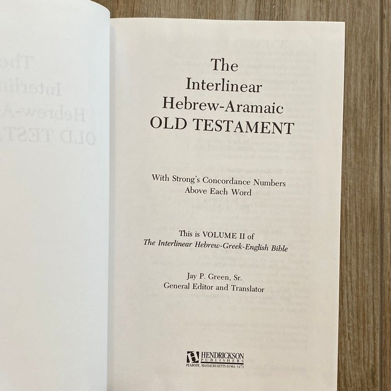 The Interlinear Bible