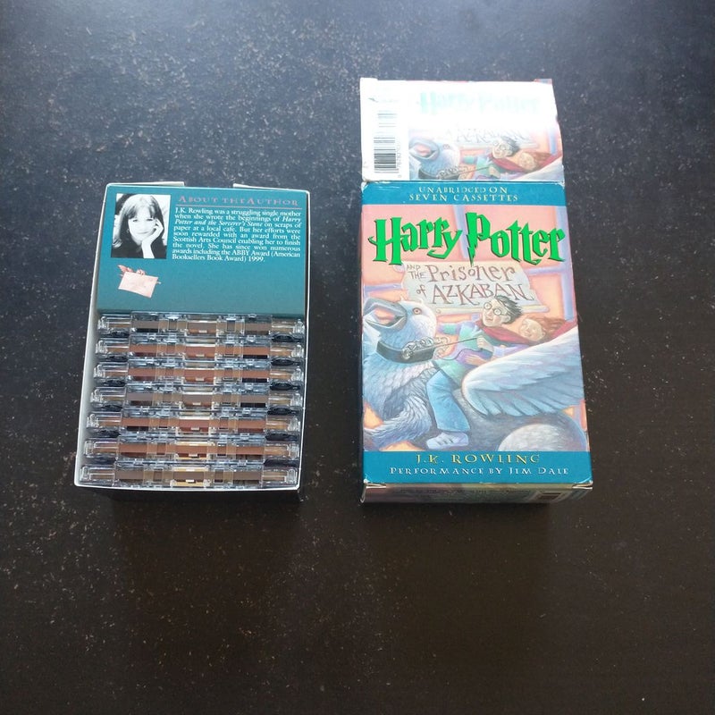 Harry Potter and the Prisoner of Azkaban Unabridged On Seven Cassettes 