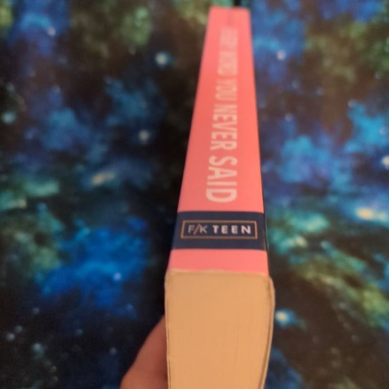 Every Word You Never Said