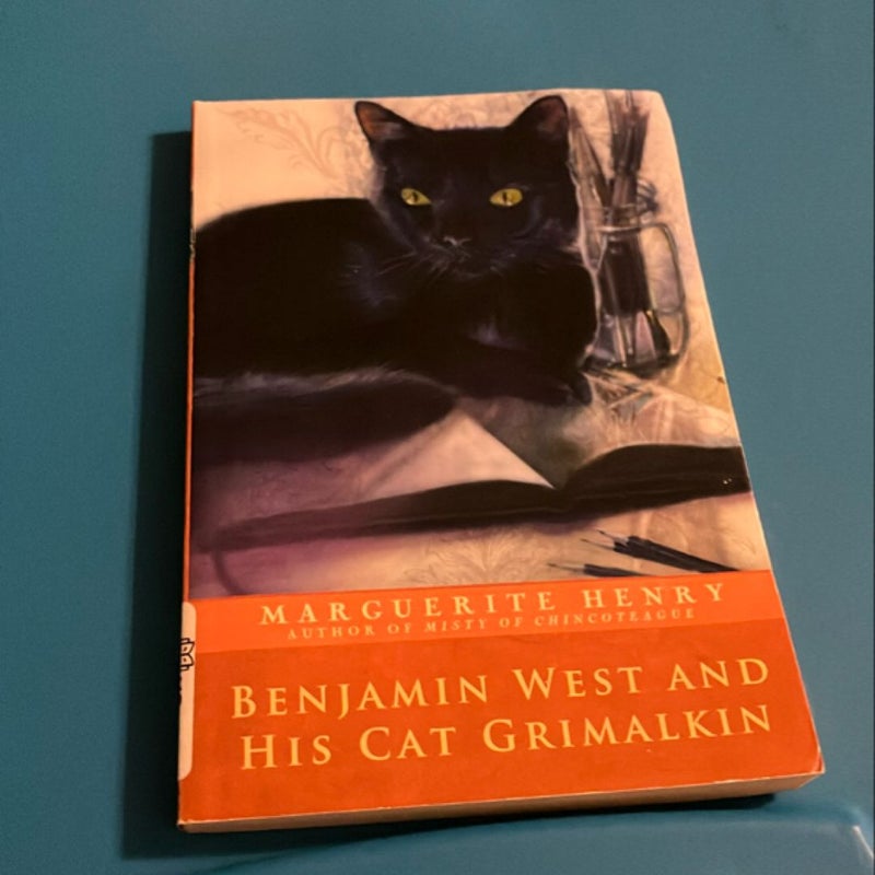 Benjamin West and His Cat Grimalkin