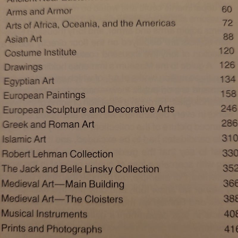 The Metropolitan Museum of Art Guide