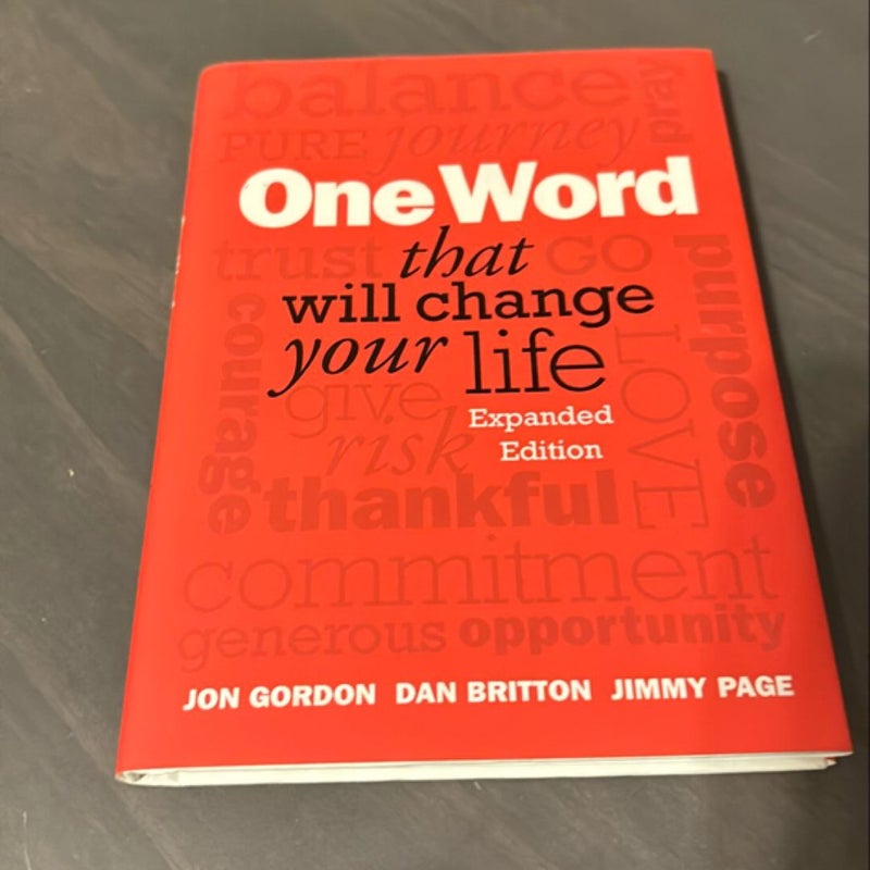 One Word That Will Change Your Life, Expanded Edition