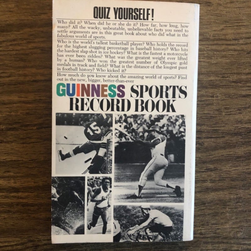 Guinness Sports Record Book