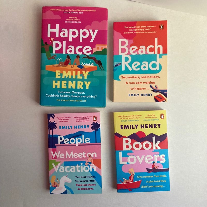Emily Henry Book Set with UK Covers