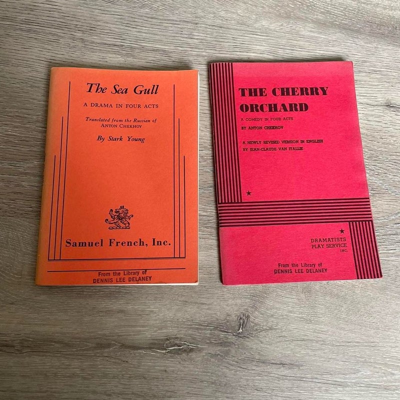The Sea Gull and Cherry Orchard by Anton Chekhov