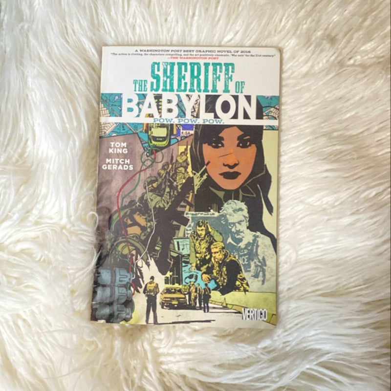 Sheriff of Babylon Vol 2 Pow Pow Pow