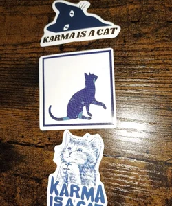 Taylor Switft Stickers Karma Is A Cat