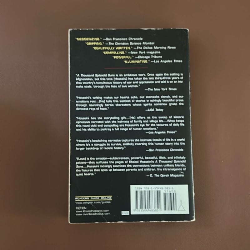 A Thousand Splendid Suns