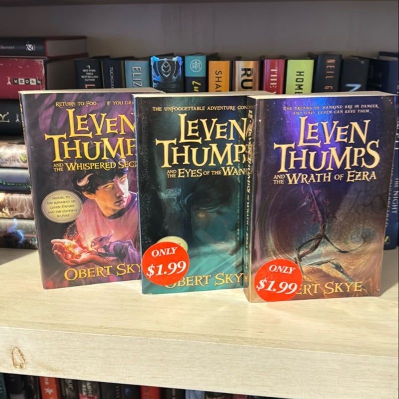 Leven Thumps, Books 2, 3, 4