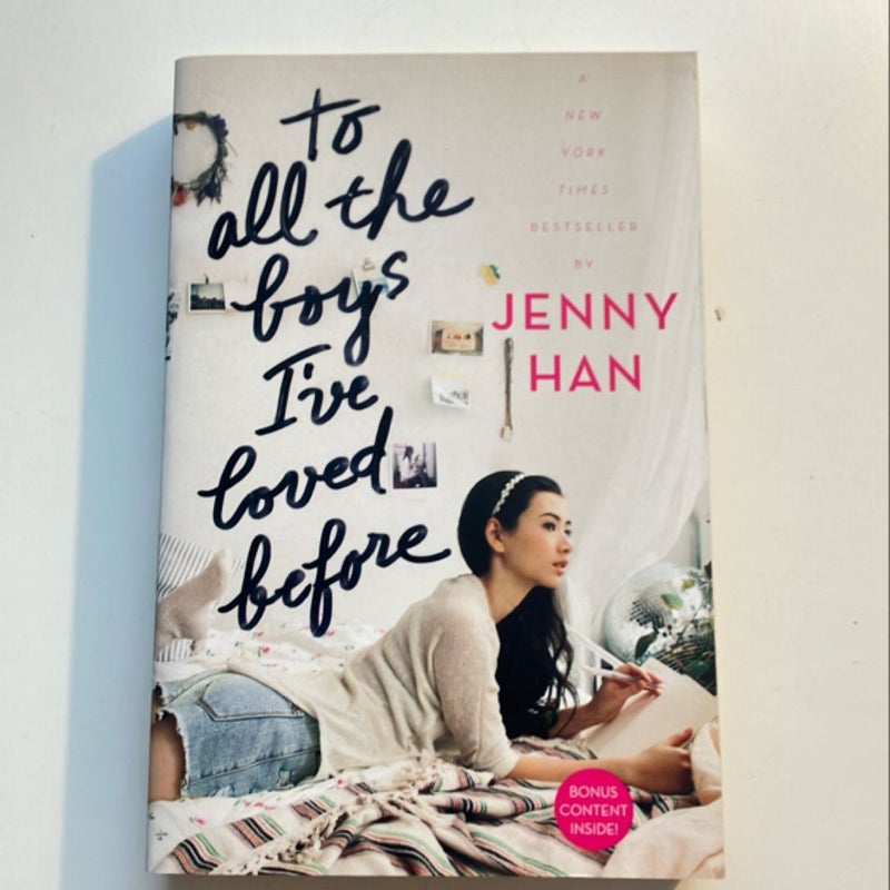 To All the Boys I've Loved Before