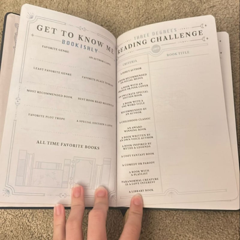 Reading Yearly Planner