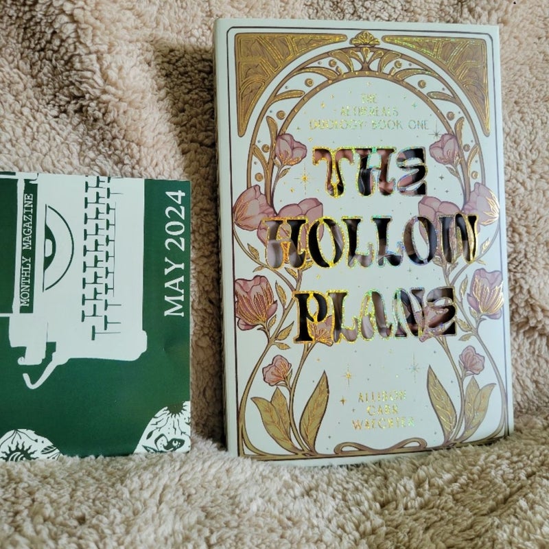 SIGNED The Hollow Plane | Bookish Box Edition | Allison Carr Waechter | Special Edition 