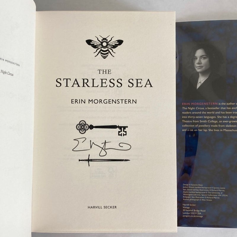 Waterstones The Starless Sea SIGNED Exclusive Limited Edition