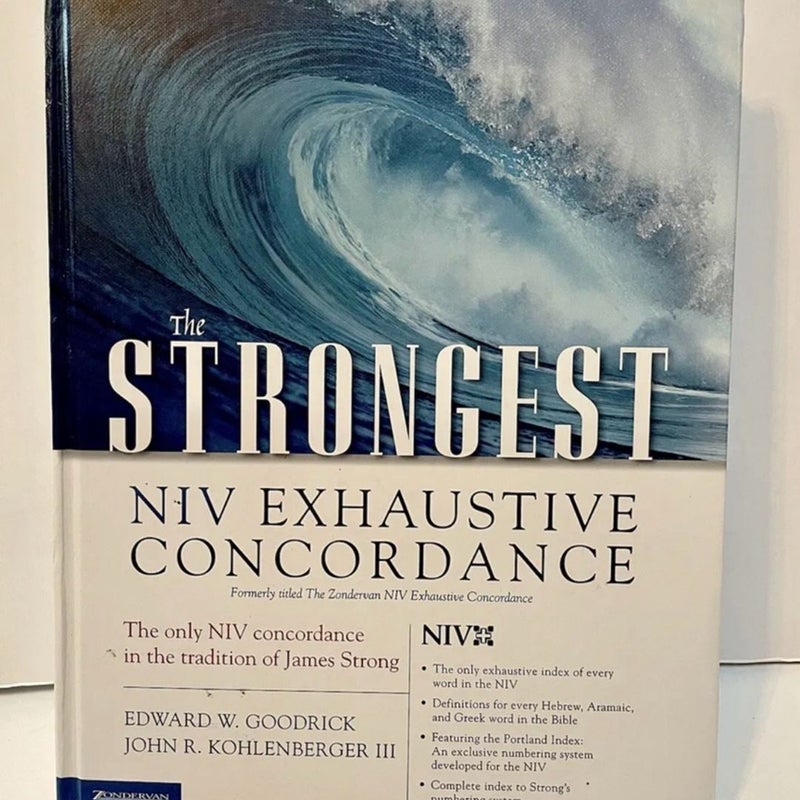 Strongest NIV Exhaustive Concordance