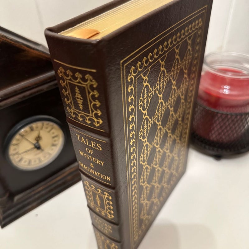 Edgar Allan Poe TALES OF MYSTERY & IMAGINATION Easton Press hot Leather 100 Greatest