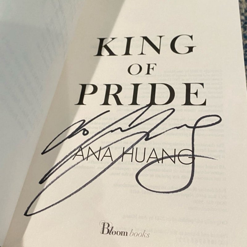 Signed - Kings of Sin Series by Ana Huang