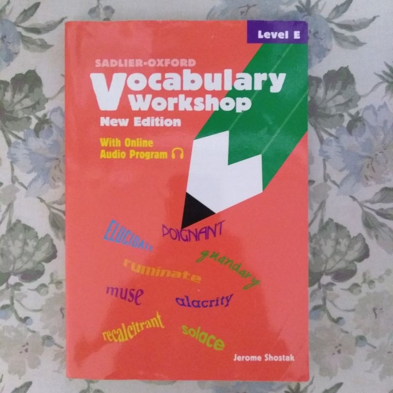 Vocabulary Workshop