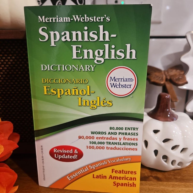 Merriam-Webster's Spanish-English Dictionary