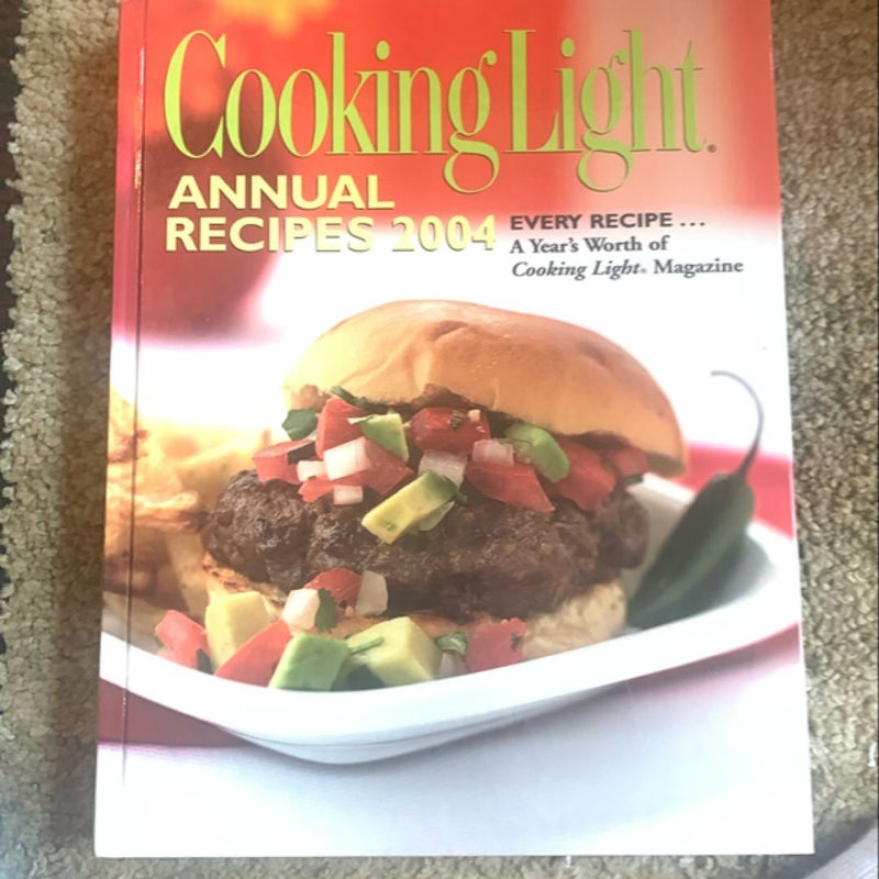 Cooking Light Annual Recipes 2004