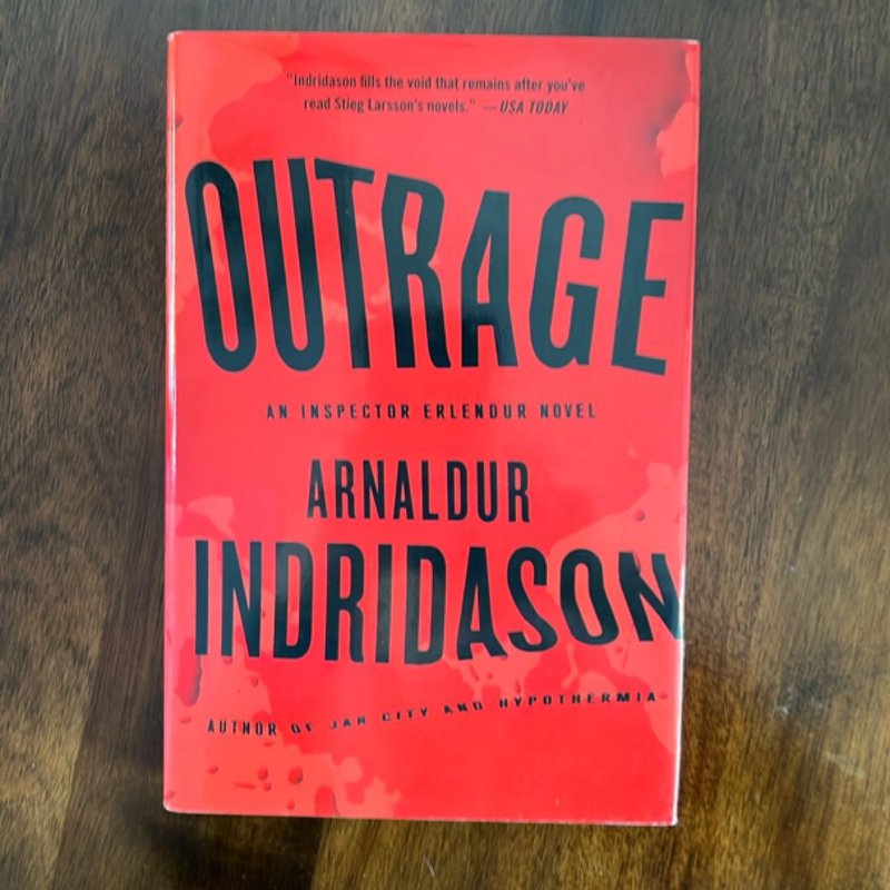 Outrage by Arnaldur Indridason, Anne Yates, Hardcover | Pangobooks