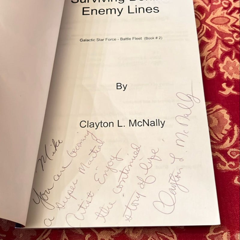 Surviving Behind Enemy Lines - Signed