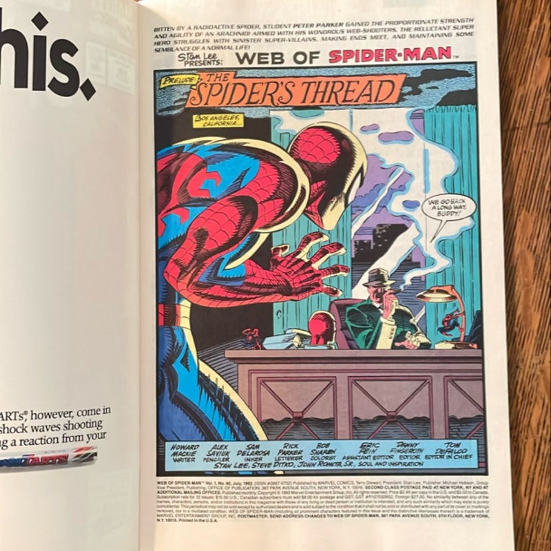 Web of Spider-Man and Spider-Man Magazine