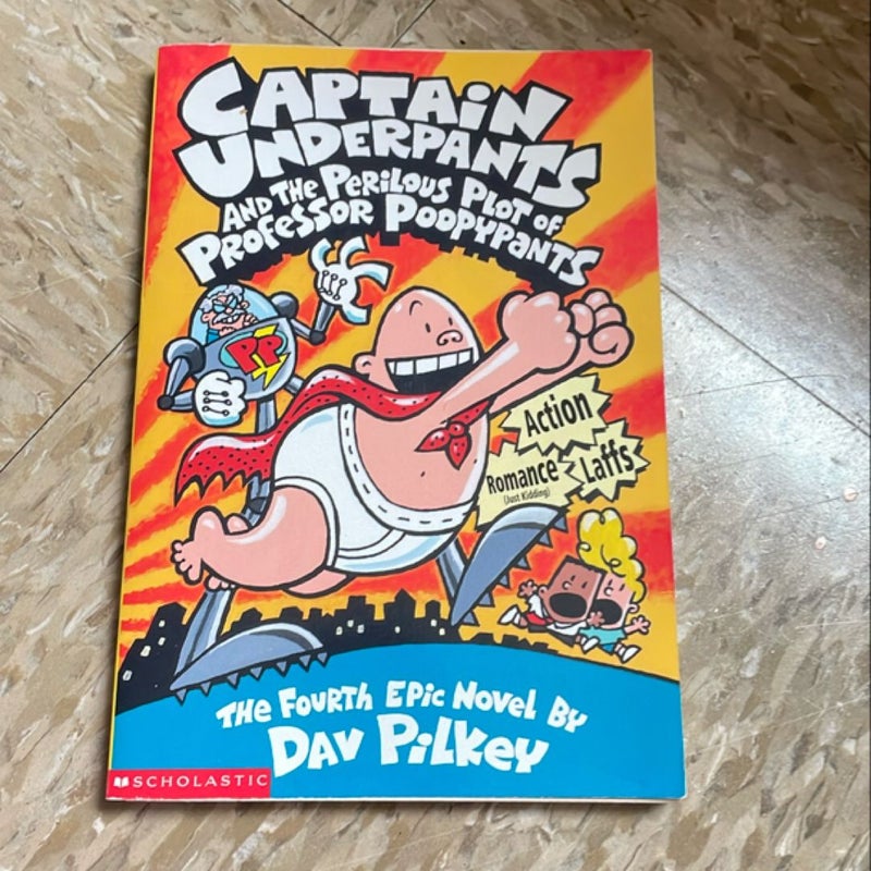 Captain Underpants and the Perilous Plot of Professor Poopypants