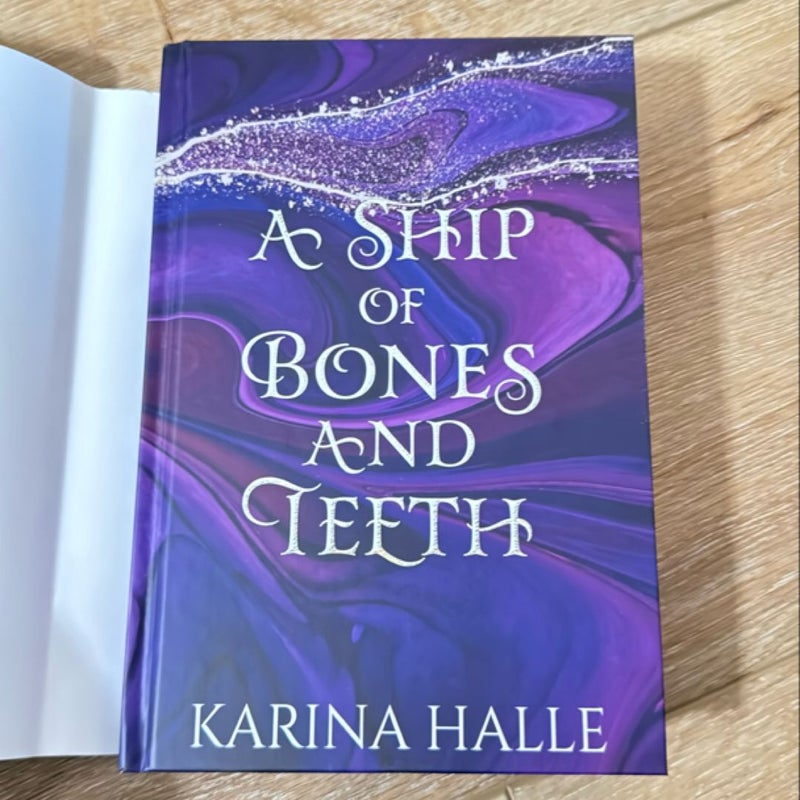 A Ship Of Bones And Teeth (Special Edition with signed book plate)