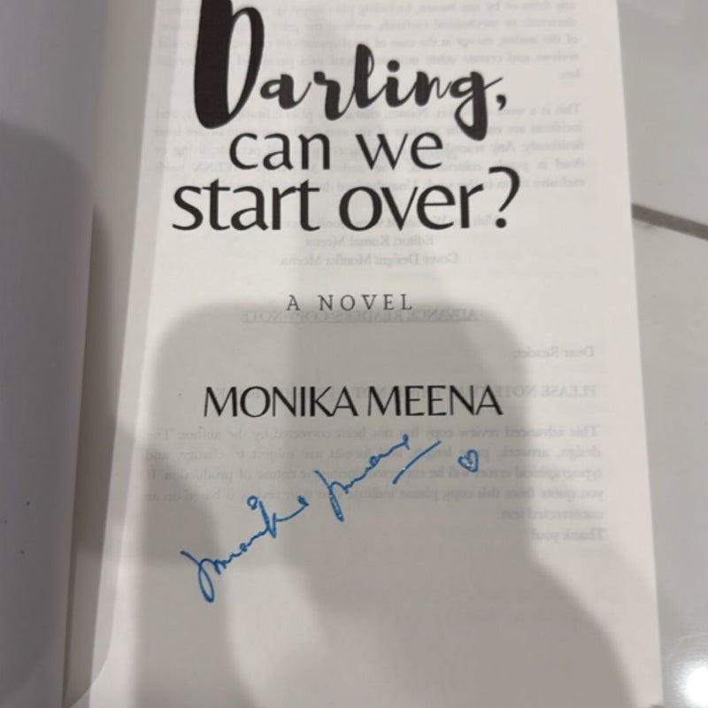 Darling, Can We Start Over