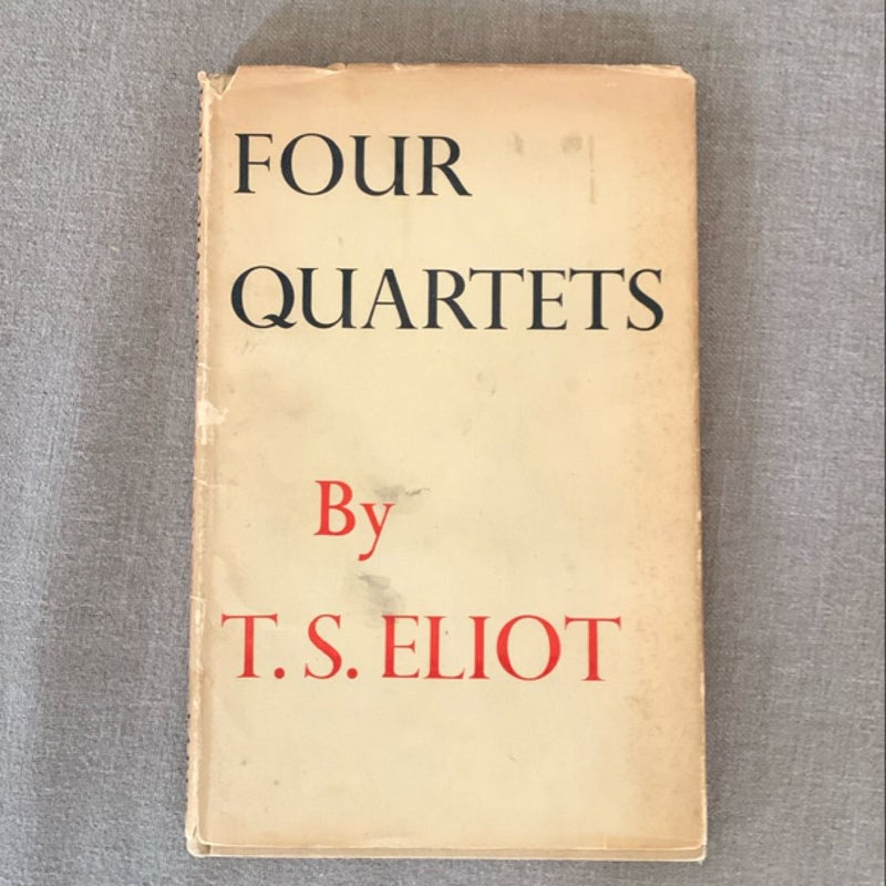 FOUR QUARTETS : UK Hardcover (8th Impression)