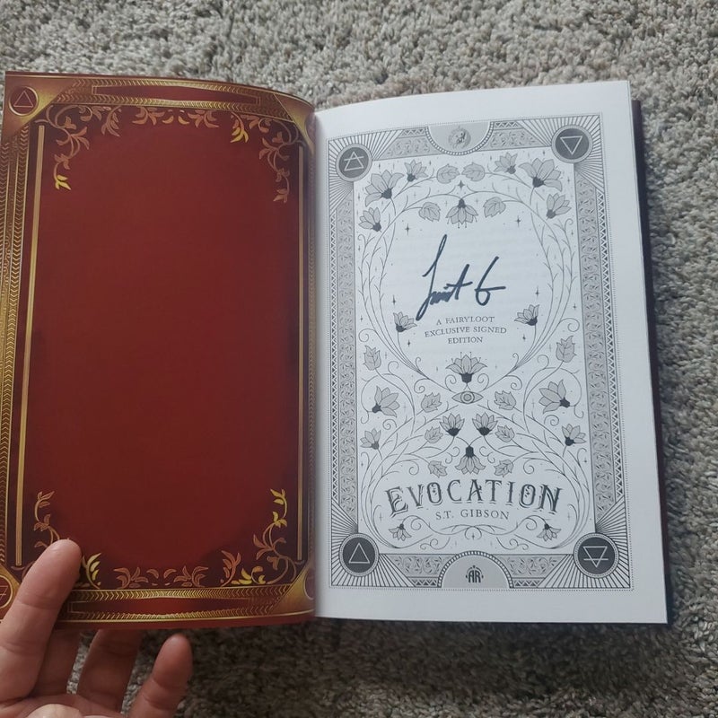 Evocation (Fairyloot Signed)