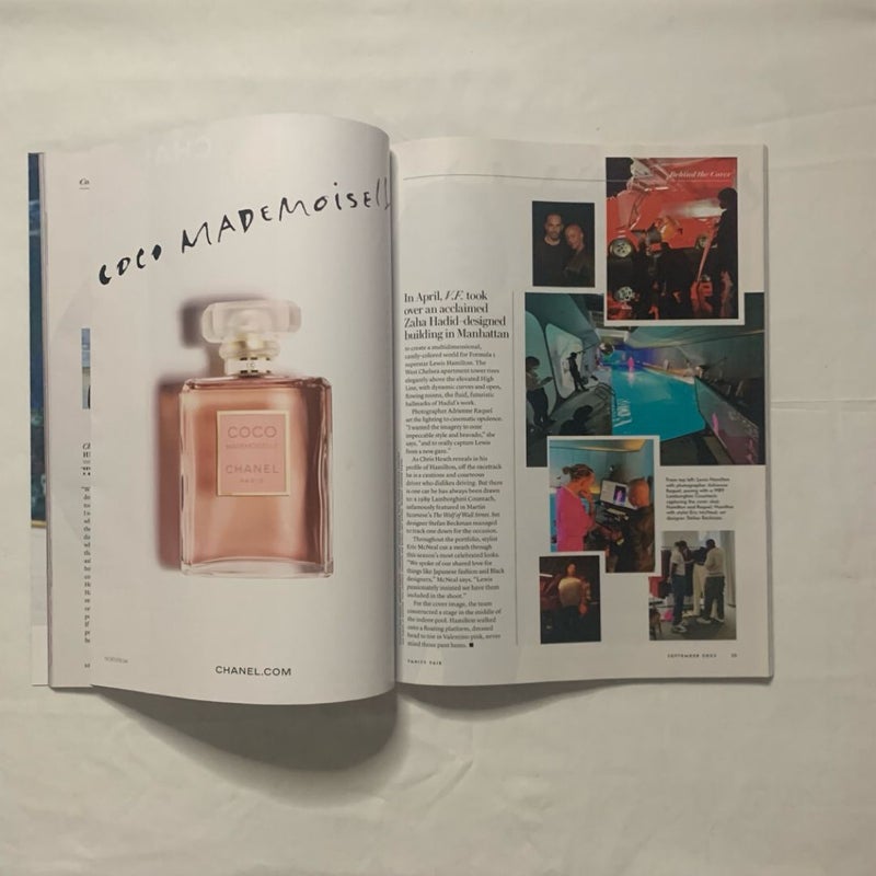 Vanity Fair Lewis Hamilton “Beyond The Finish Line” Issue September 2022 Magazine