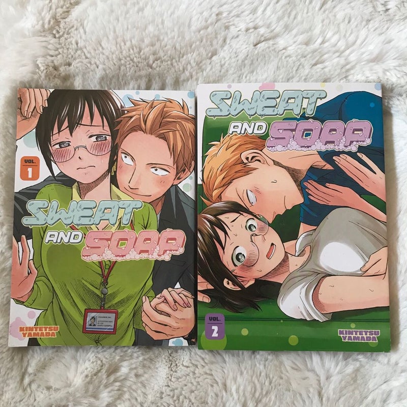 Sweat and Soap manga vol 1 & 2