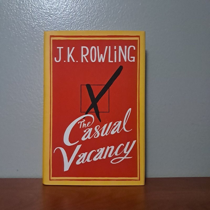 The Casual Vacancy 1st Edition 