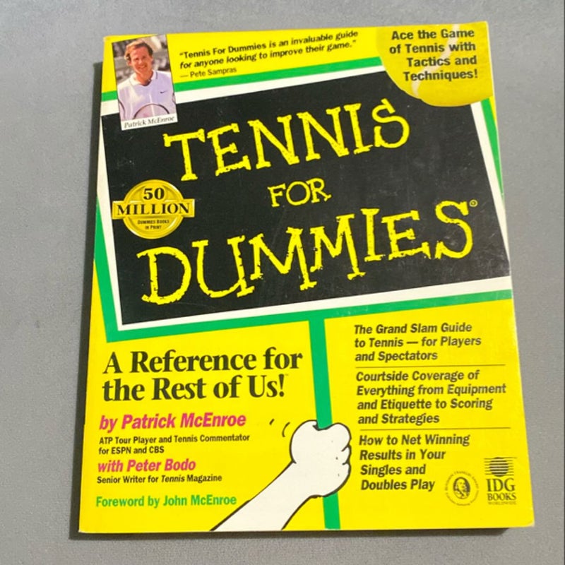 Tennis for Dummies