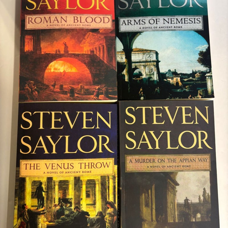 Roma Sub Rosa series -4 book lot