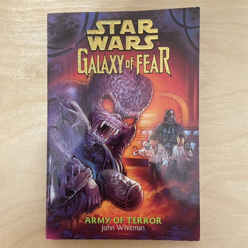 Star Wars Galaxy of Fear: Army of Terror (First Edition First Printing)