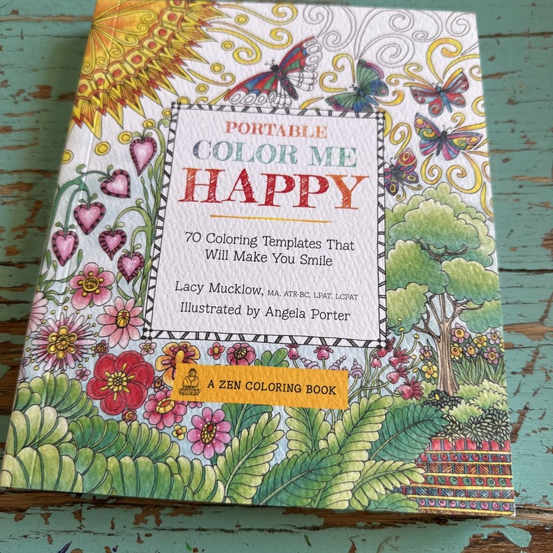 Coloring Book, Color Happy Book One