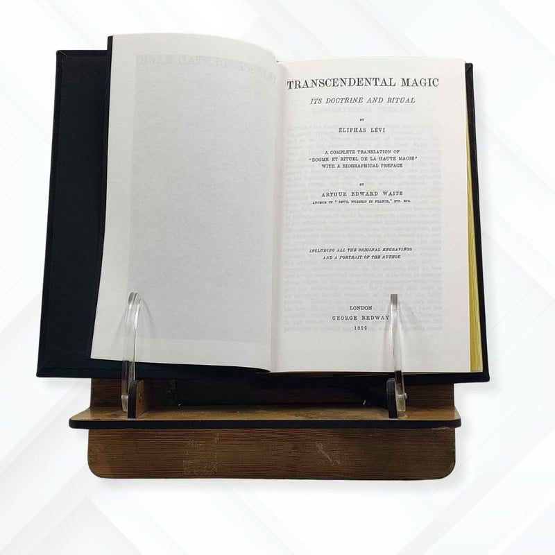 Transcendental Magic 1896 by Eliphas Levi Leather- Bound Edition