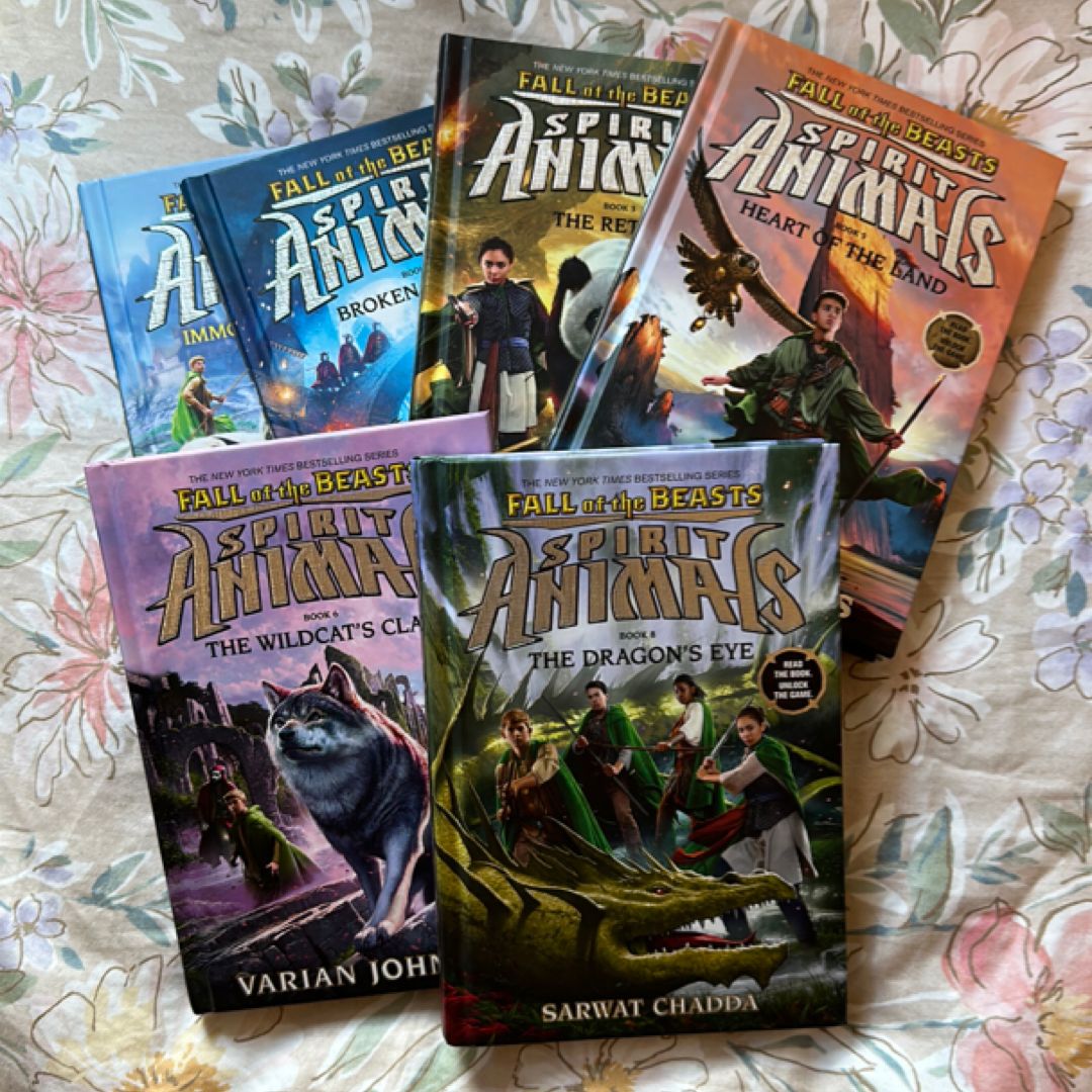Spirit Animals: Fall of the Beasts 1-3, 5, 6, & 8 
