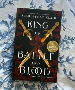 King of Battle and Blood SIGNED HARDCOVER