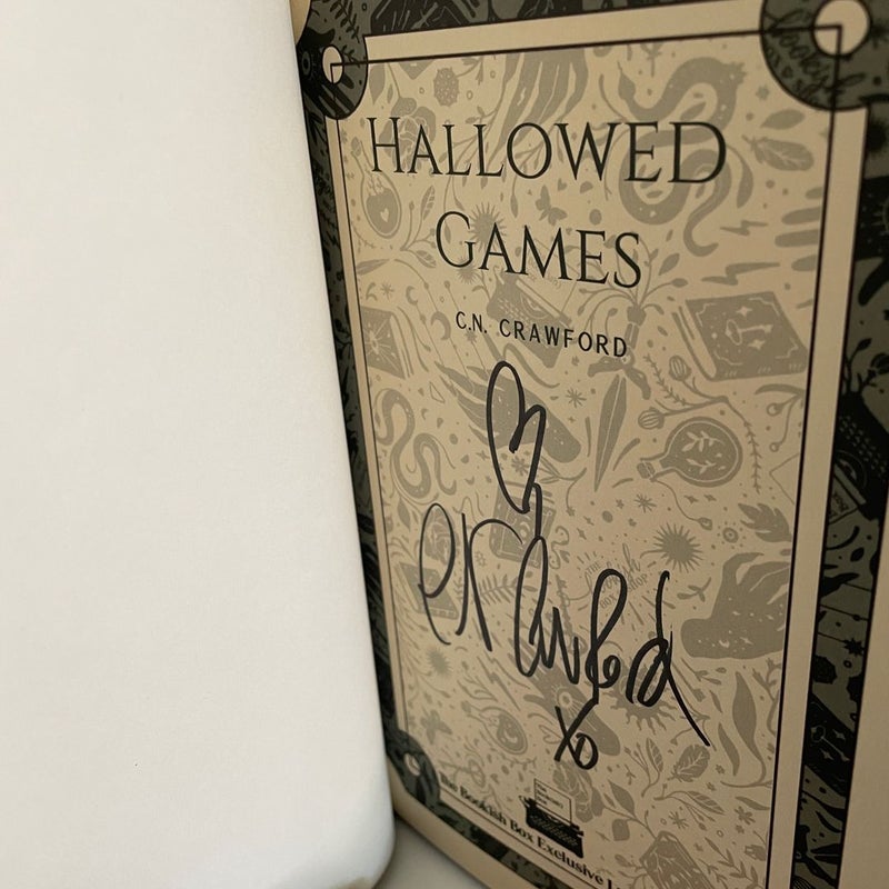 Hallowed Games