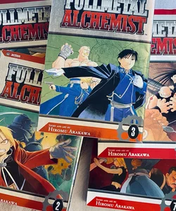 Fullmetal Alchemist, Vol. 1-4 & 7