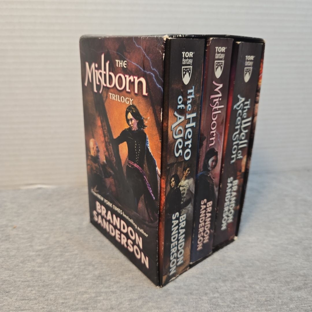 Mistborn Trilogy Boxed Set by Brandon Sanderson, Paperback | Pangobooks
