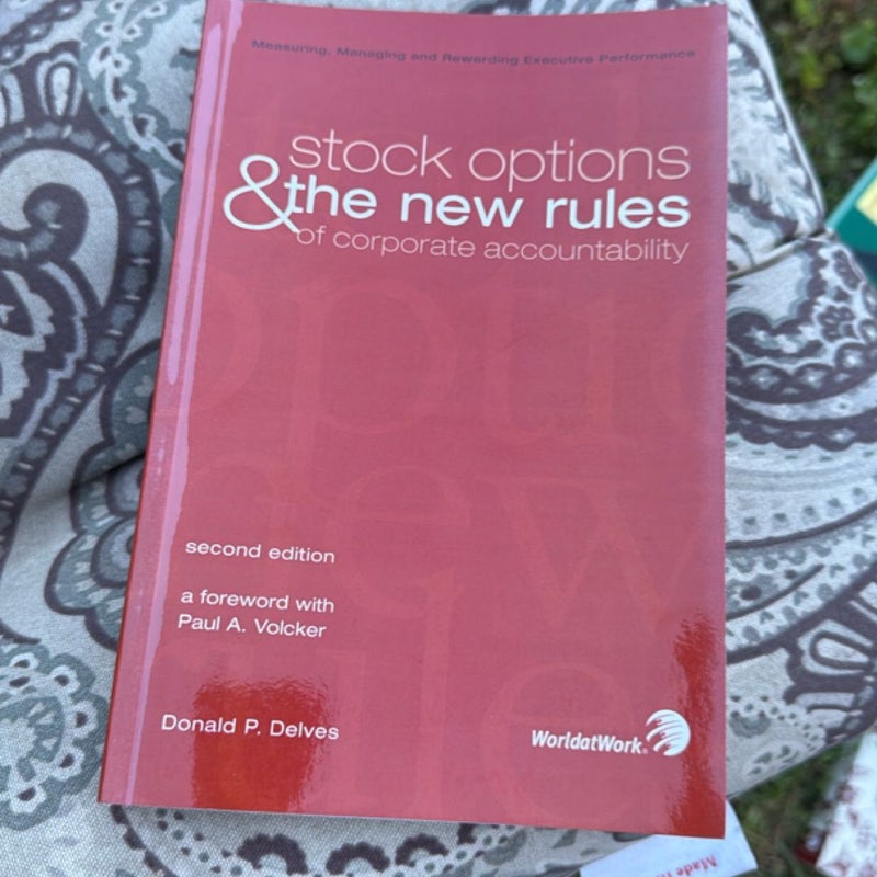 Stock Options and the New Rules of Corporate Accountability