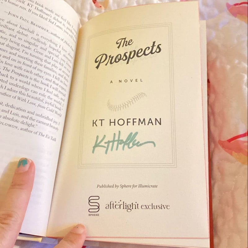 The Prospects - signed special edition illumicrate afterlight 