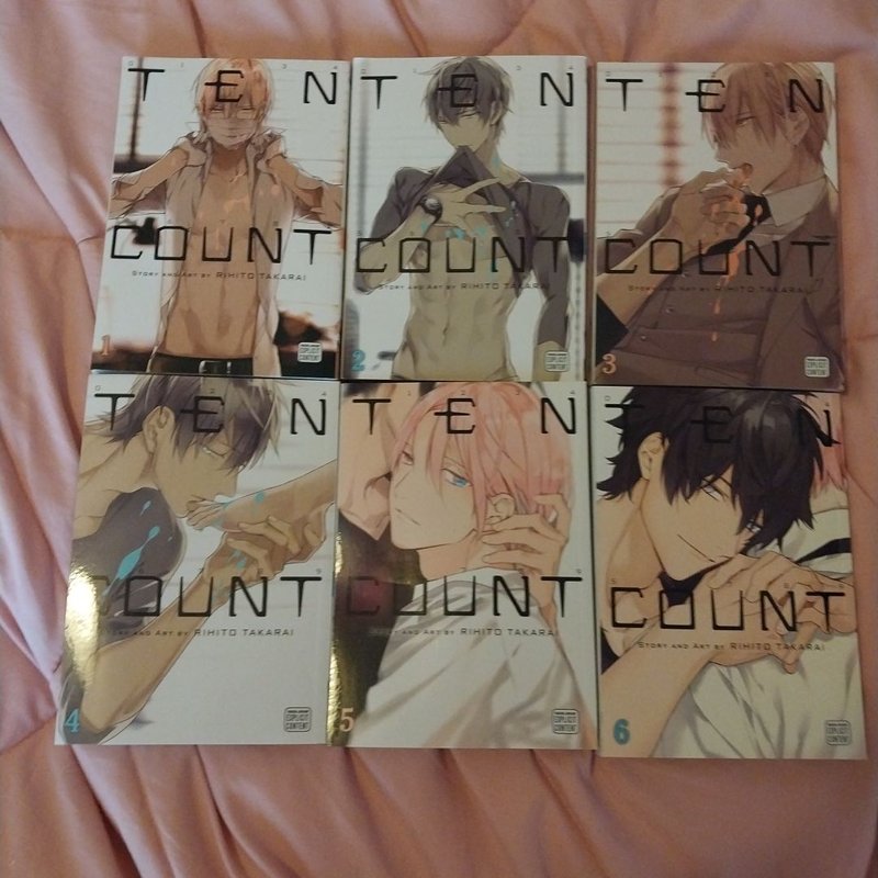 Ten Count Volume 1-6 by Rihito Takarai , Paperback | Pangobooks