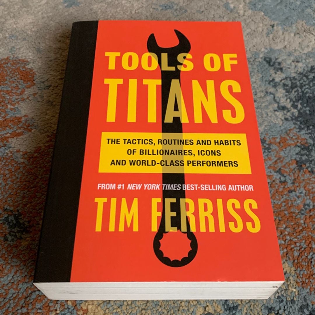 Paperback　Timothy　Ferriss,　Titans　by　of　Tools　Pangobooks